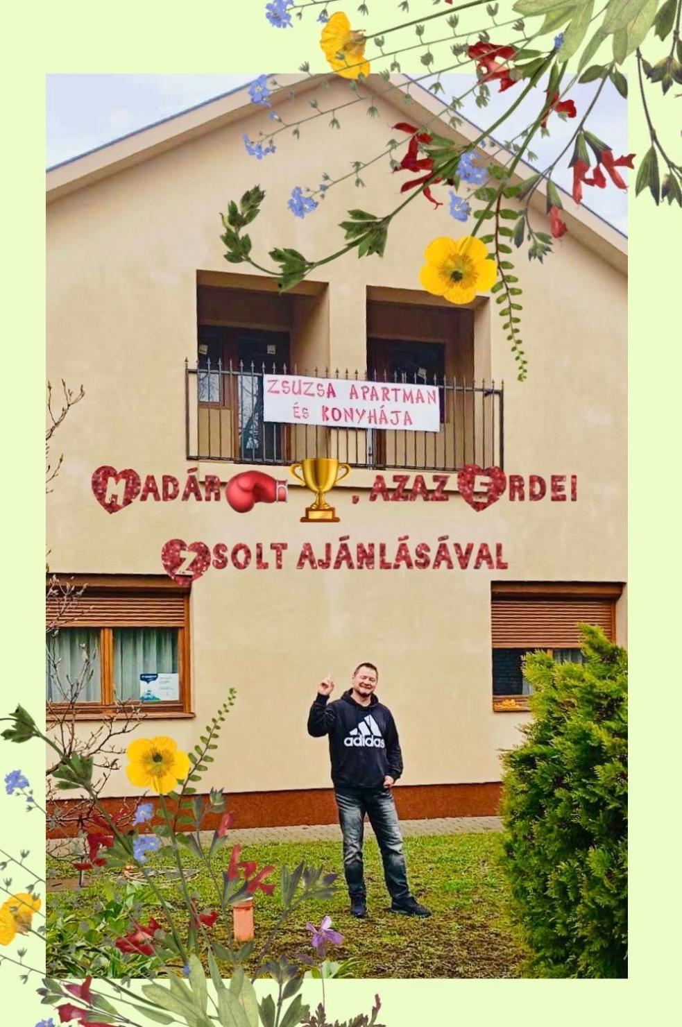 Zsuzsa Apartman Hajdúszoboszló Kültér fotó